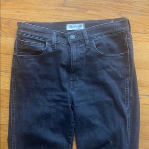 Madewell dark grey jeans